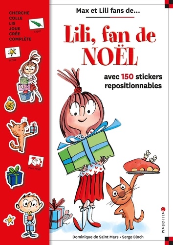  XXX - Lili fan de Noël : livre stickers.