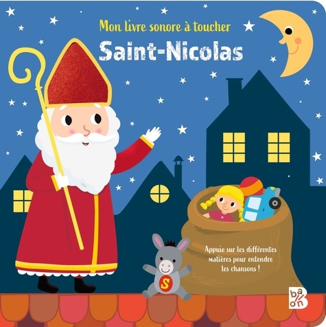  XXX - Livre sonore à toucher Saint-Nicolas.