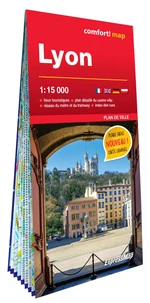 Lyon 1/15.000 (carte grand format laminée - plan de ville)