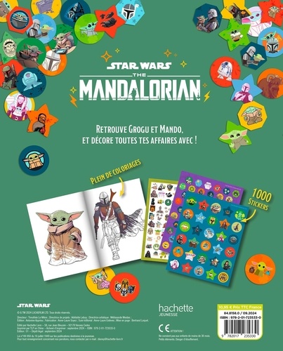 MANDALORIAN - 1000 Stickers Grogu - STAR WARS