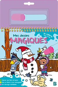 Mes dessins magiques - L'hiver