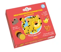 Mes premières gommettes en feutrine - Animaux rigolos