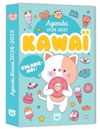  XXX - Mon agenda scolaire 2024-2025 Kawai colorie moi.