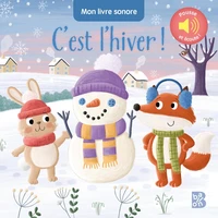 Mon livre sonore - C'est l'hiver !