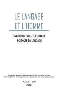  XXX - Mots et gestes. Cultures, sémantique et éthique - 39 2004 - 39.1.
