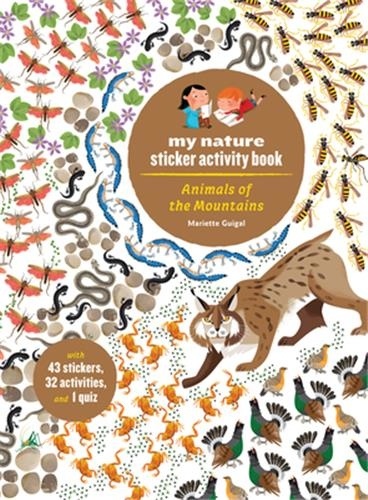  XXX - My Nature Sticker Activity Book : Animals of the Mountains /anglais.