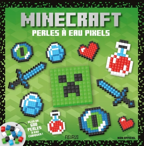  XXX - Perles à eau pixels - Minecraft.