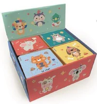 Présentoir 16ex livre poussette tissu
