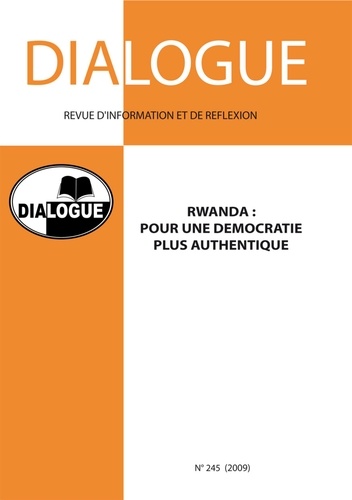  XXX - Rwanda : pour une démocratie plus authentique - 245.