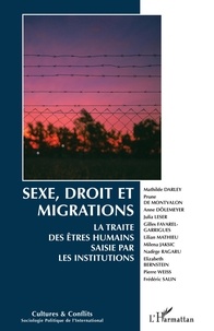 XXX - Sexe, droit et migrations - 122 La traite des êtres humains saisie par les institutions.