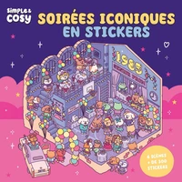 Simple et cosy - Soirées iconiques en stickers