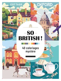 So british ! - 40 coloriages mystère