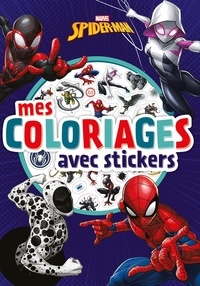  XXX - SPIDER-MAN - Mes Coloriages avec stickers - MARVEL.