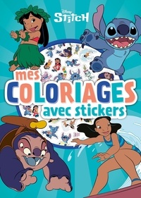  XXX - STITCH - Mes Coloriages avec stickers - Disney.