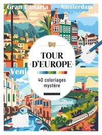 Tour d'Europe - 40 coloriages mystère