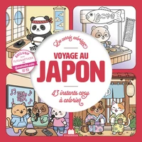 Voyage au Japon - Les carrés coloriage