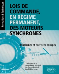 Lois de commande, en régime permanent, des moteurs synchrones