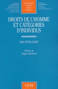 Droits de l'homme et catégories d'individus