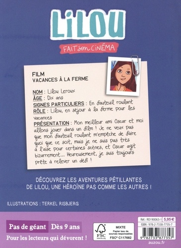 Lilou Tome 2 Lilou fait son cinéma