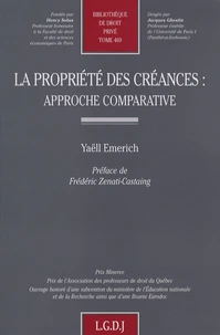 La propriété des créances : approche comparative