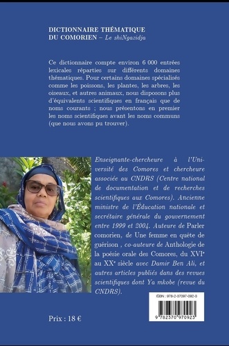 Dictionnaire Thématique du Comorien. Le shiNgazidja