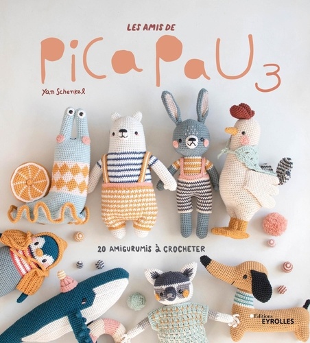 Les amis de Pica Pau. Tome 3, 20 amigurumis à crocheter