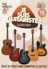 Yann Armellino - Je suis guitariste ! - Acoustique. 2 DVD + 2 CD audio