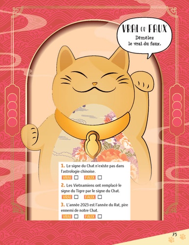 Mon cahier de vacances spécial chat