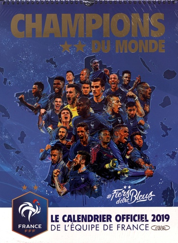 Champions du monde - Le calendrier officiel de de Yann Dalon - Grand  Format - Livre - Decitre