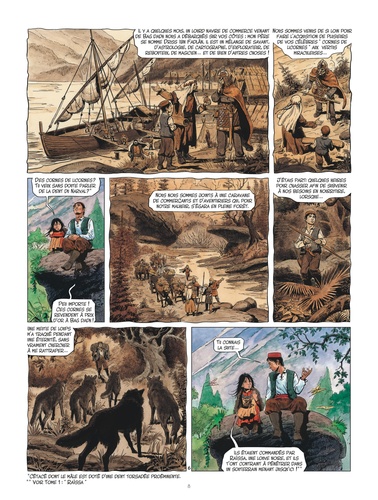 Les Mondes de Thorgal : Louve Tome 2 La main coupée du Dieu Tyr