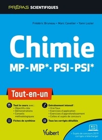 Yann Lozier et Marc Cavelier - Chimie MP-MP* PSI-PSI* - Tout-en-un.