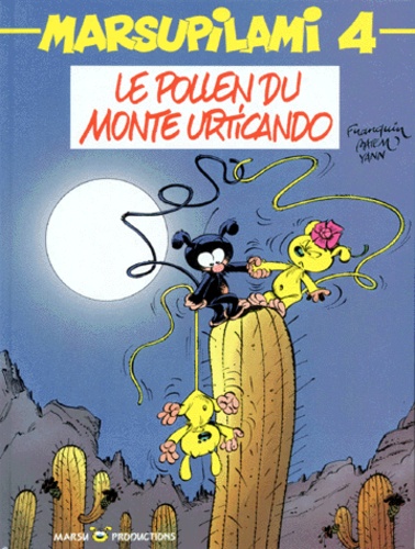  Yann et  Batem - Marsupilami Tome 4 : Le pollen du Monte Urticando.