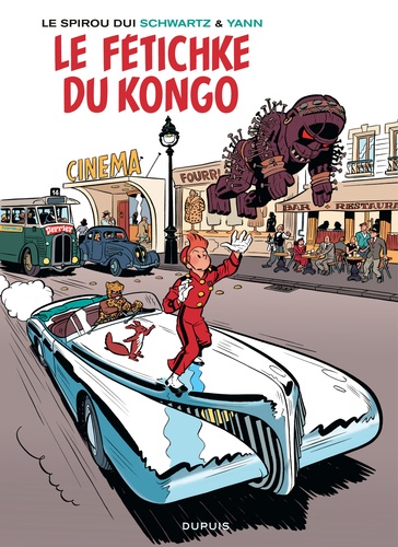 Le Spirou de... Tome 7 Le fétichke du Kongo. En bruxellois