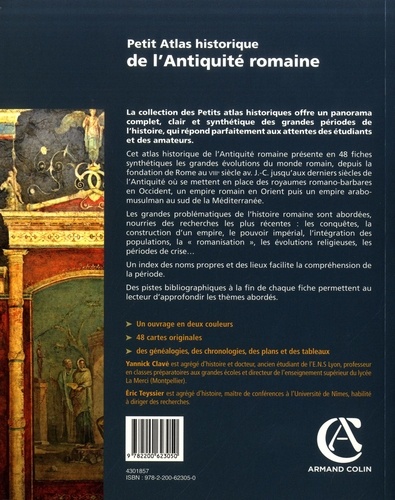 Petit atlas historique de l'Antiquité romaine