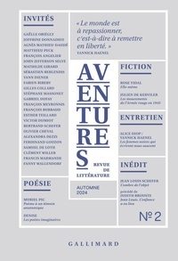 Yannick Haenel - Aventures N° 2, Automne 2024 : .