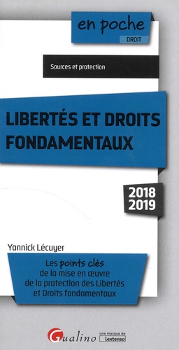 Libertés et droits fondamentaux  Edition 2018-2019