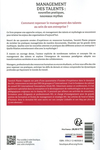 Management des talents : nouvelles pratiques, nouveaux mythes