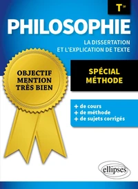 Philosophie Tle spécial méthode