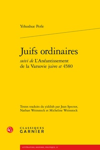 Juifs ordinaires - Suivi de Lanéantissement de la Varsovie juive.pdf