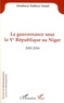 Yenikoye ismaël Aboubacar - La gouvernance sous la Vè République au Niger - 2000-2004.