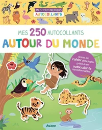 Mes 250 autocollants autour du monde
