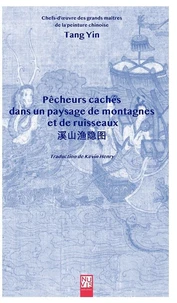 Pêcheurs cachés dans un paysage de montagnes et de ruisseaux