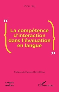 Yiru Xu - La compétence d'interaction dans l'évaluation en langue.