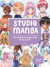  Yoai - Studio manga - Une méthode de dessin facile en pas-à-pas !.