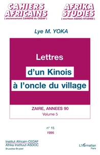 Zaïre, années 90 Tome 5