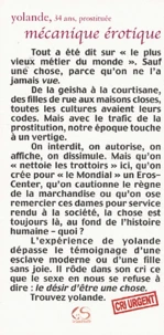 Mécanique érotique