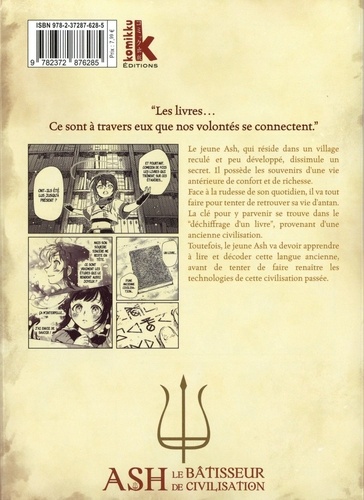 Ash, le bâtisseur de civilisation Tome 1