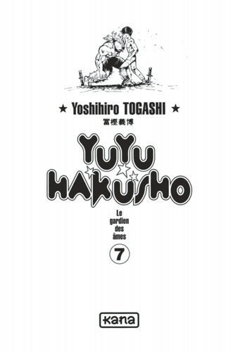 Yuyu Hakusho Tome 7