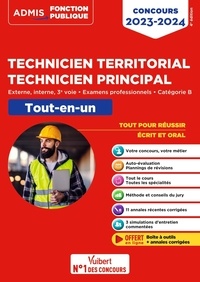 Youenn Fenard et Pierre Crépeaux - Concours technicien territorial, technicien principal - Tout-en-un externe, interne, 3e voie, examens professionnels catégorie B.