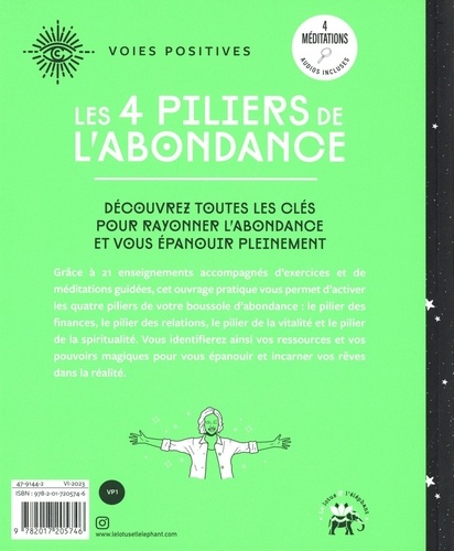 Les 4 piliers de l'abondance. 21 jours pour incarner vos rêves dans la réalité